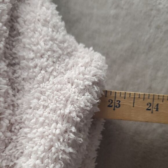 POL | MEDIUM WOMENS | FUZZY COZY OVERSIZED KNIT SWEATER in PALE PINK JP2A 133793 - Picture 7 of 13